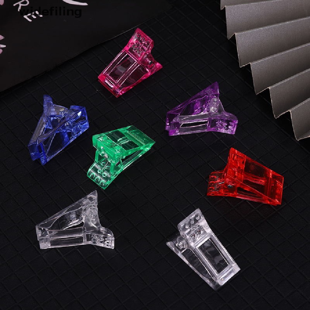 Set 5 kẹp nối dài móng tay giả bằng acrylic tiện dụng<br>