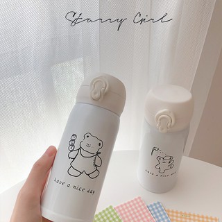 Bình Giữ Nhiệt Gấu Đen