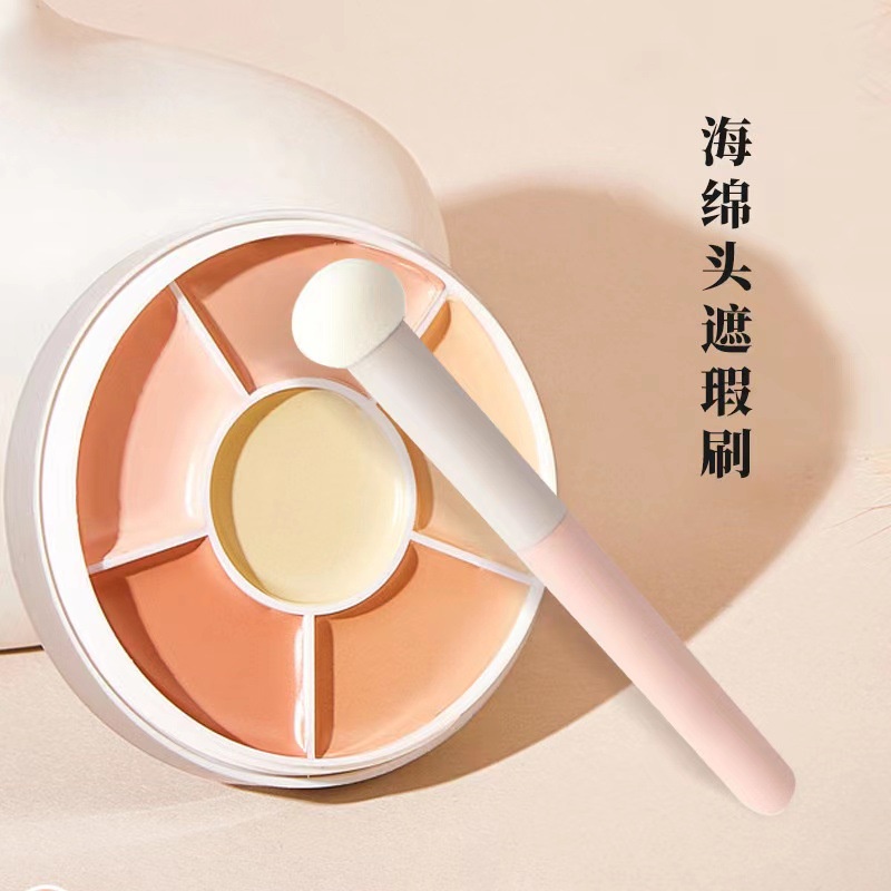 Cọ che khuyết điểm, cọ trang điểm che khuyết điểm đầu tròn makeup nội địa trung A43 Sammi beauty
