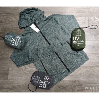 Áo chống nắng xanh ngọc size XXL