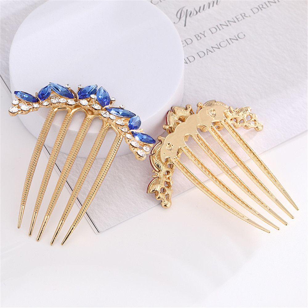 Lược Cài Tóc Cô Dâu Đính Đá Sang Trọng