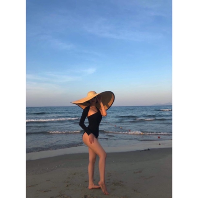 Kimstore_bikini: Bikini/ Đồ bơi tay dài lệch vai kèm ảnh thật và feedback