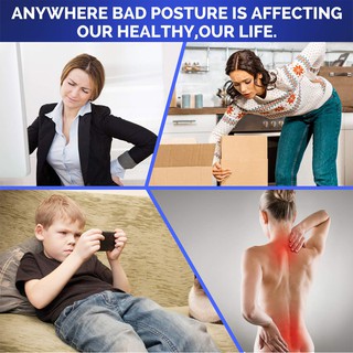 Adjustable Intelligent Posture Support Trainer Smart Posture Corrector Upper Back Brace Clavicle Support for Men and Women doosl