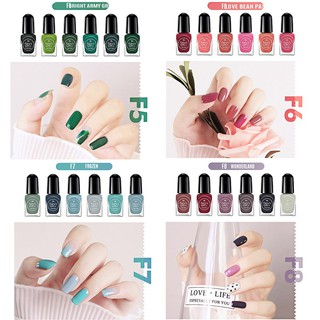 Set 6 Chai Sơn Móng Tay Fairy's Gift 12ml