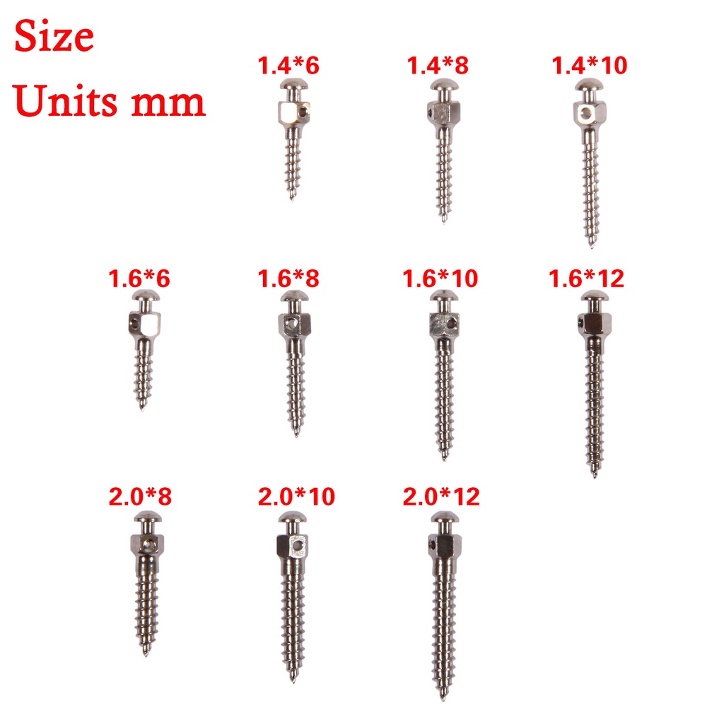 Vít hỗ trợ chỉnh nha mini 10 kích cỡ chất lượng cao
