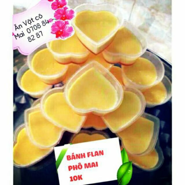 Nhà Làm BÁNH FLAN Truyền thống và Phô Mai Tươi Ngon