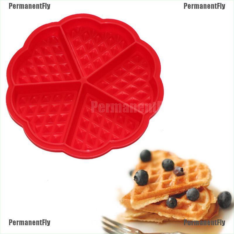 Khuôn Silicon Làm Bánh Waffle