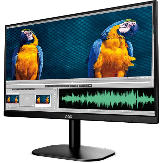 Màn hình AOC 24B2XHM/74 (23.8inch/FHD/VA/75Hz/6ms/250nits/HDMI+VGA)