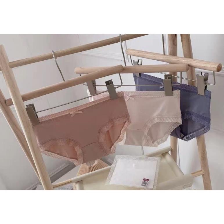 ❤️ Túi Ví 3 Quần Lót Nữ Myna ❤️ Quần Lót Chất Su Nơ Mát Lạnh 499 ❤️