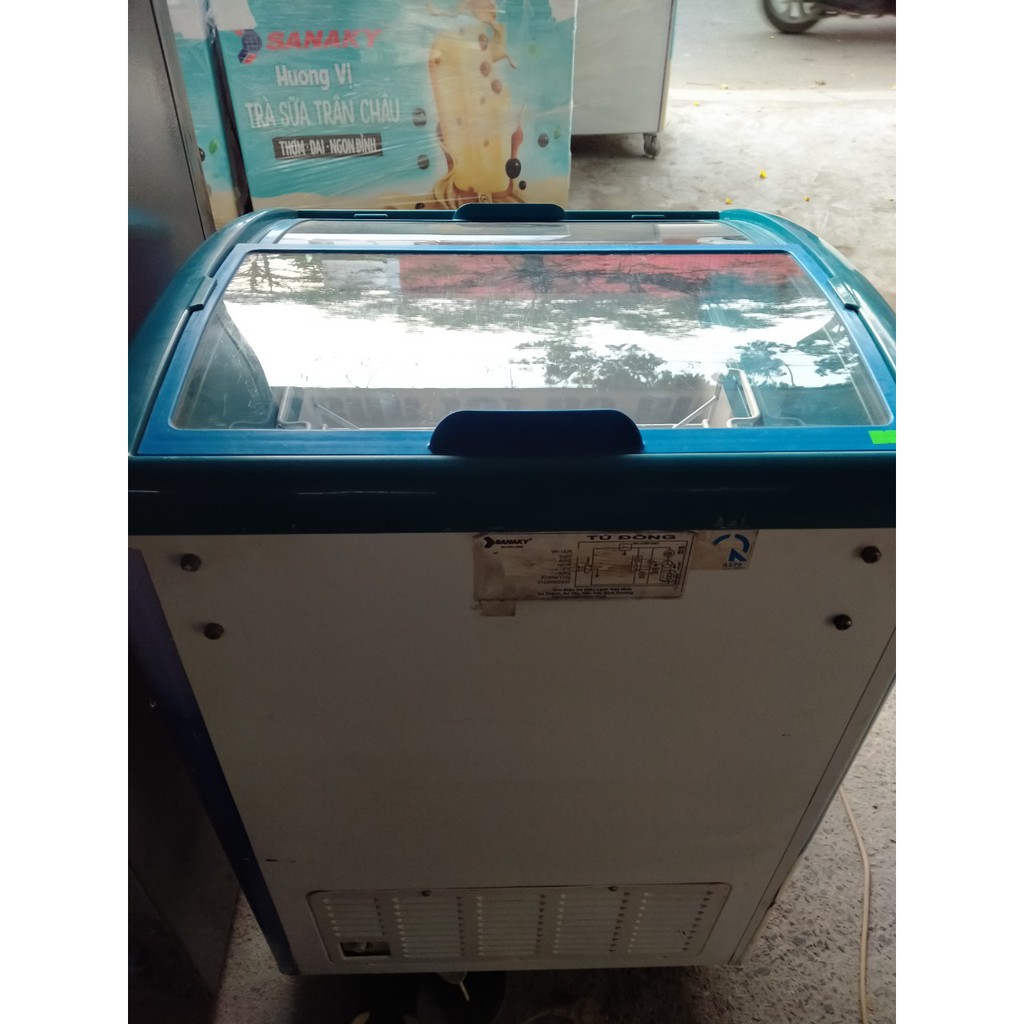 Sale Tủ đông kem mini sanaky 150l ( Đồ cũ chỉ bán ở HCM)