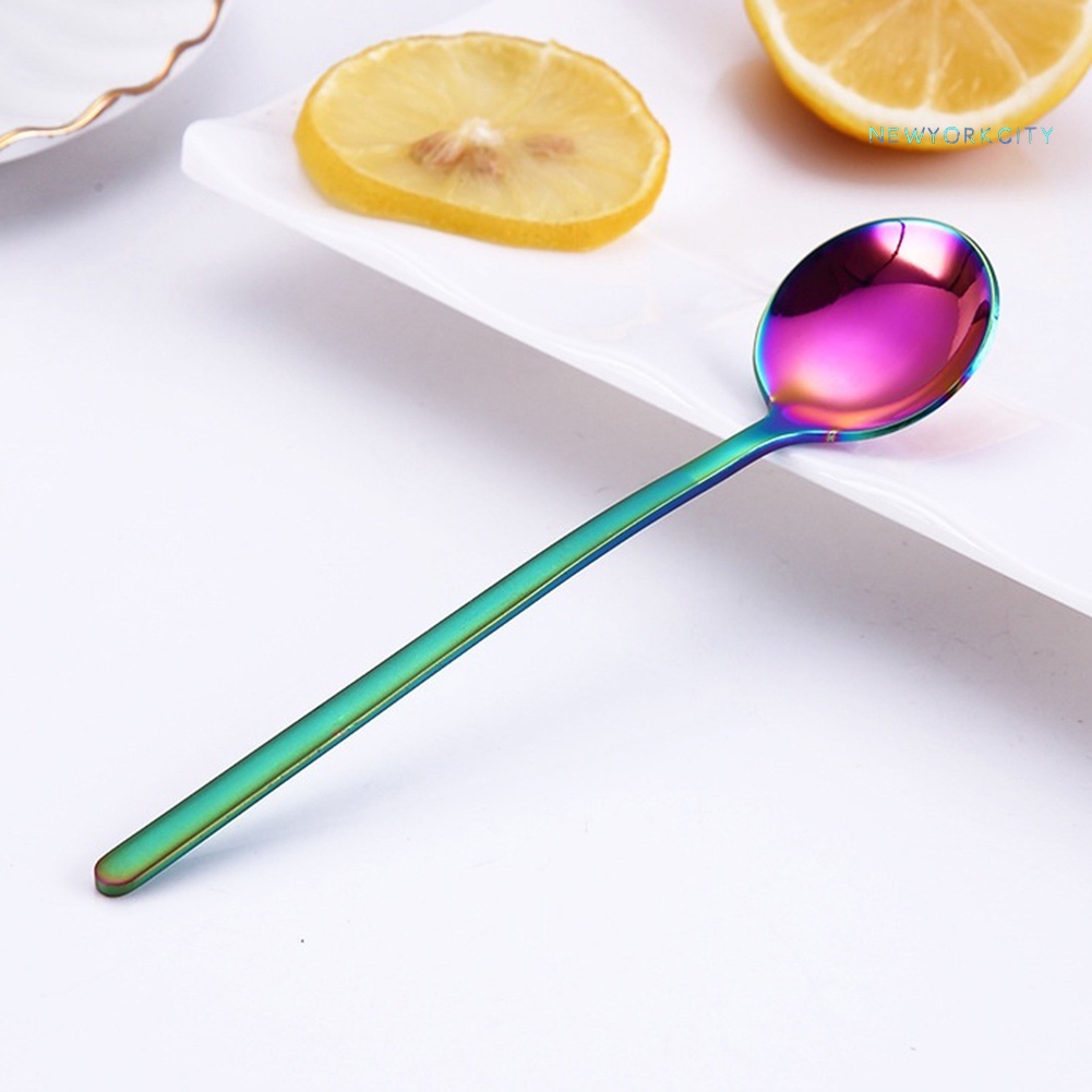 Muỗng Khuấy Trà/Cà Phê/Tráng Miệng Bằng Thép Không Gỉ Chống Gỉ NYC