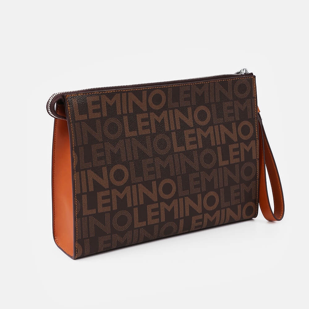 Clutch Nam Lemino Monogram Canvas LE341005