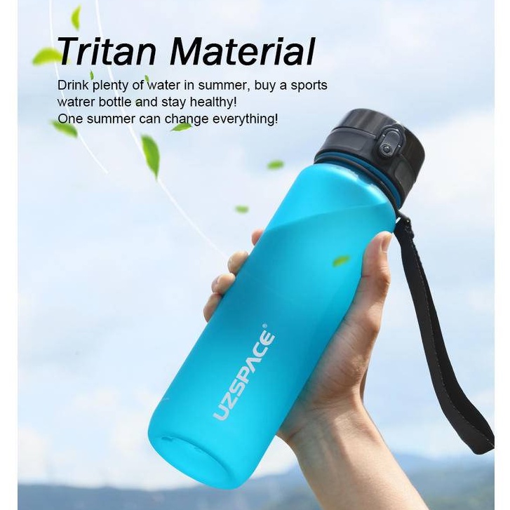 Uzspace Bình Lắc Bằng Nhựa Không BPA Chống Rò Rỉ 350/500/650/800/1000ml