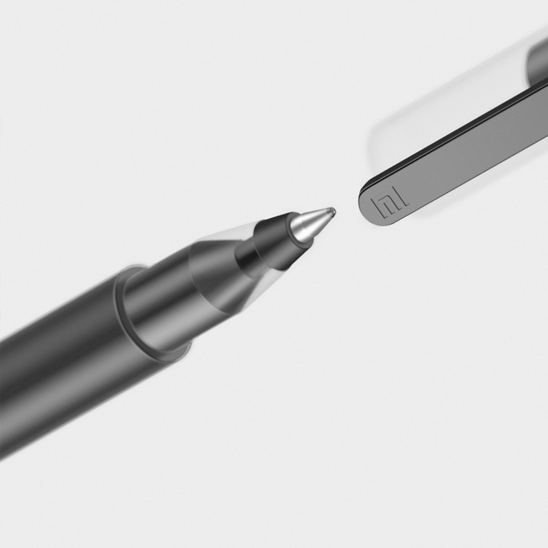 Bộ 10 Bút bi nước Xiaomi Mi Jumbo Gel Ink Pen MJZXB02WC 0.5mm cao cấp nhiều mực gấp 4 lần