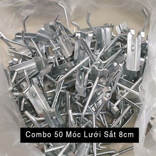 Combo 50 Cái Móc Lưới Sắt 8cm - móc cài lưới, móc sắt