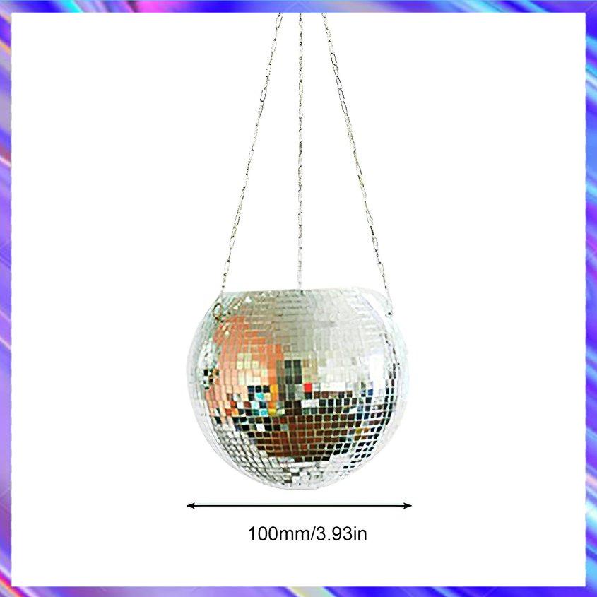 Disco Ball Hanging Flower Pot Flower PlanterHanging Basket Garden Decor Vase