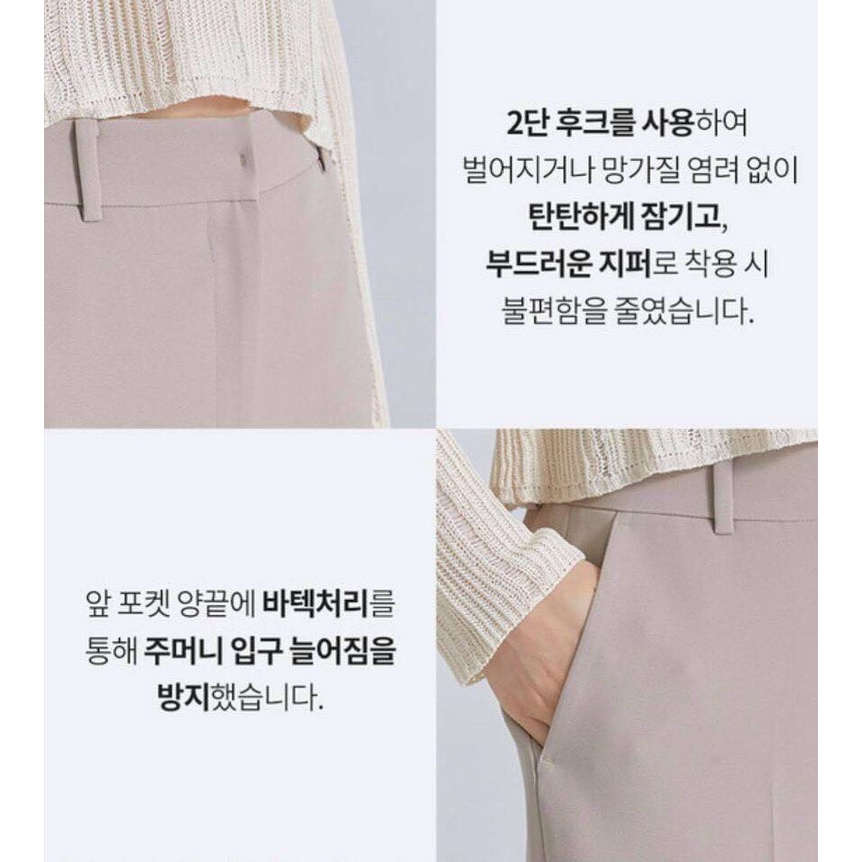 Quần âu nữ MIXXO xuất hàn dáng ống đứng size 45-65kg