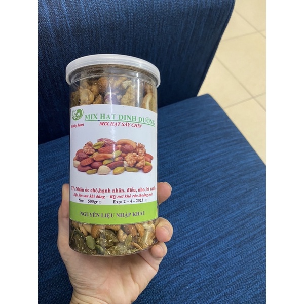 MIX HẠT DINH DƯỠNG 500g SẤY CHÍN