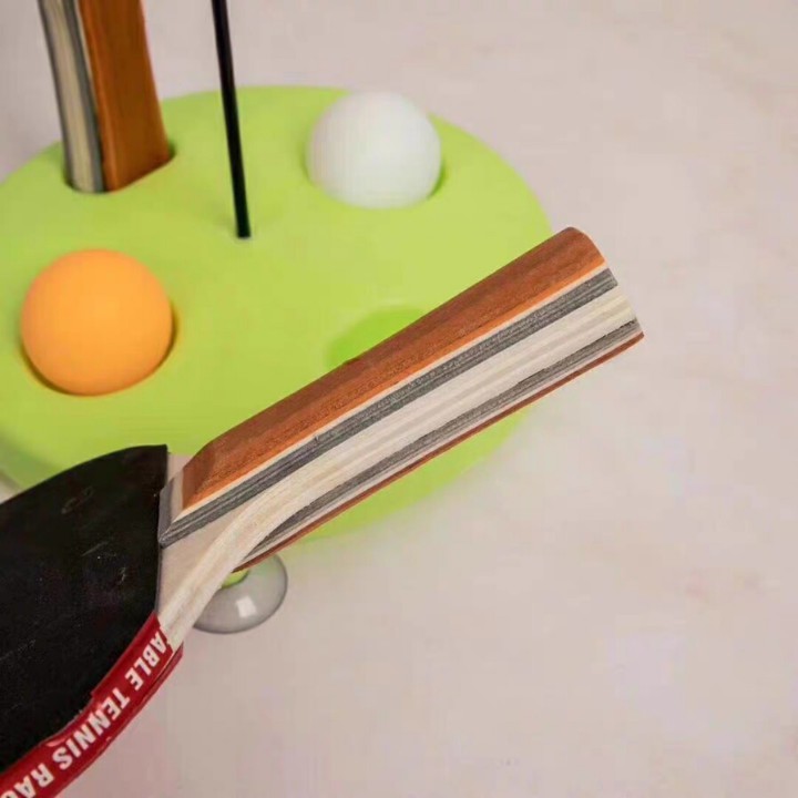Bộ đồ chơi đánh bóng bàn tập phản xạ tặng thêm 2 trái bóng