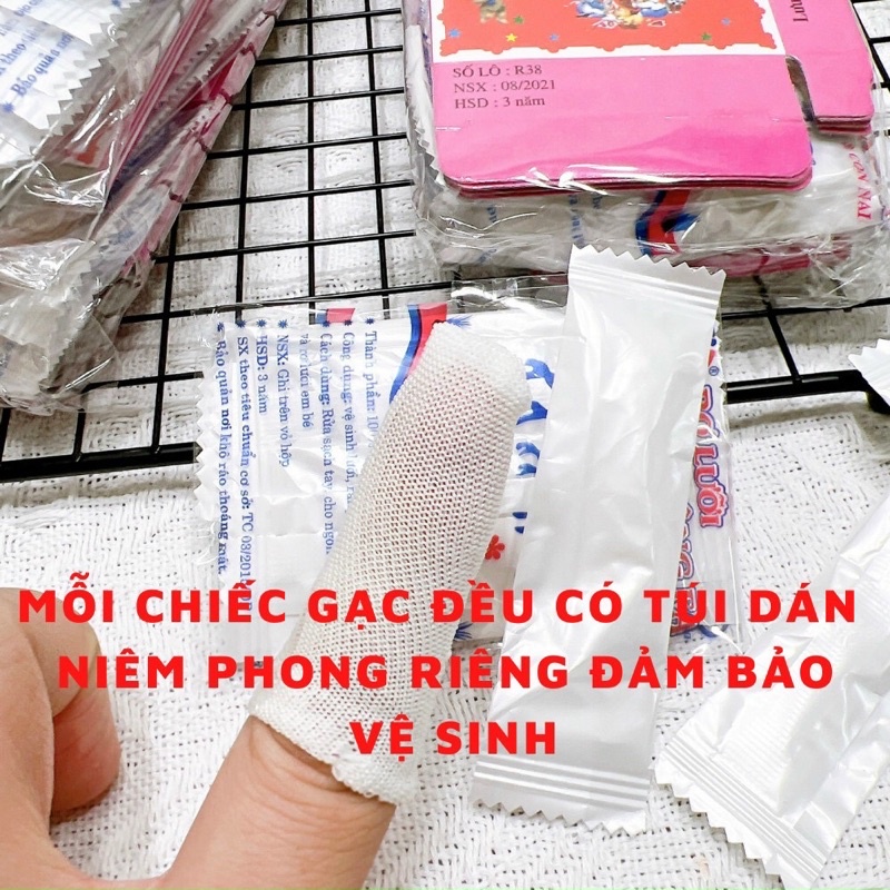 Combo 5 hộp (25 chiếc) rơ lưỡi Đông Fa 3 con nai cho bé
