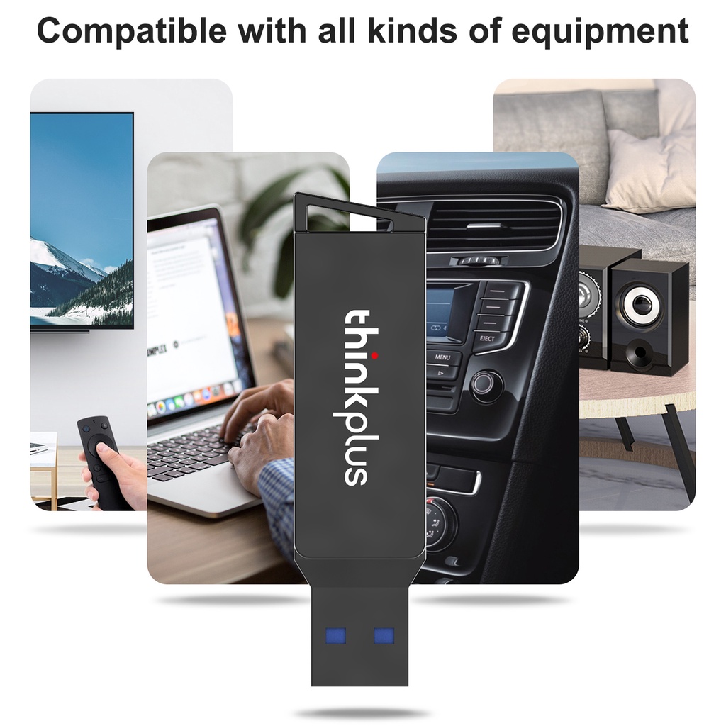 Đĩa U Lenovo Mu251 Usb 3.1 Type C 16g 32g 64g Xoay 360 Độ Cho Điện Thoại