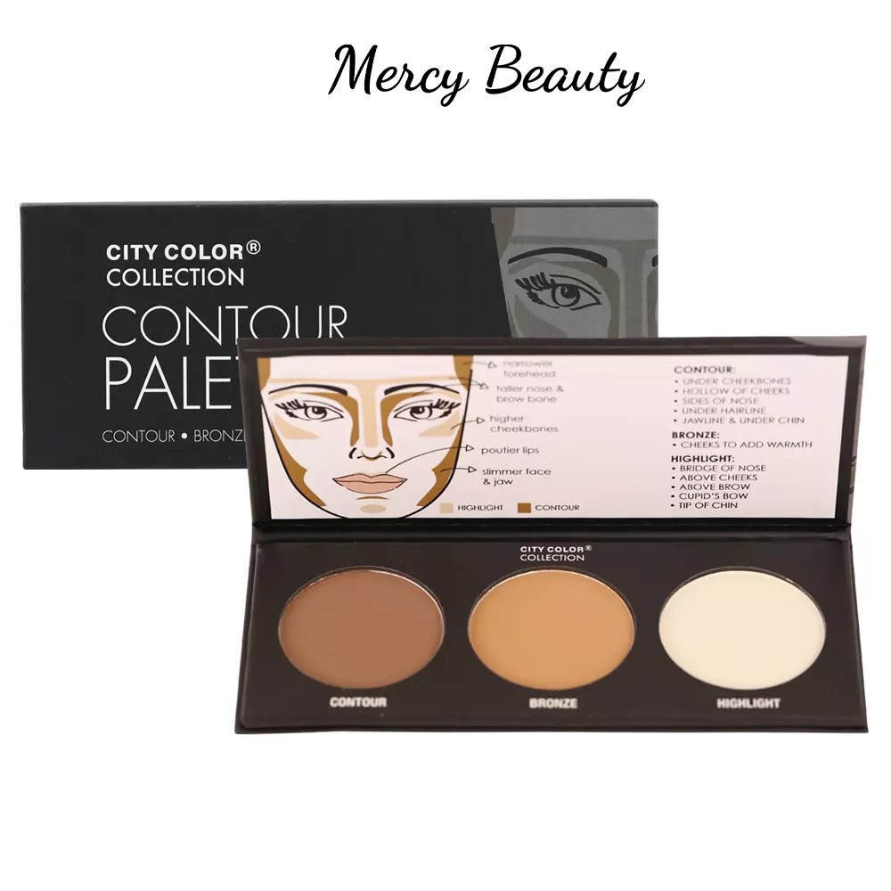 Tạo Khối 3 Ô City Color Contour Effects Palette