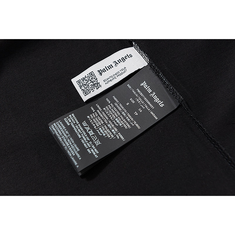 Áo Thun Tay Ngắn Cổ Tròn In Chữ Lớn Sau Lưng Phong Cách Đường Phố Cho Nam Và Nữ