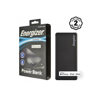 Pin sạc dự phòng Energizer 10000mAh tích hợp cáp Lightning MFi - XP10002A
