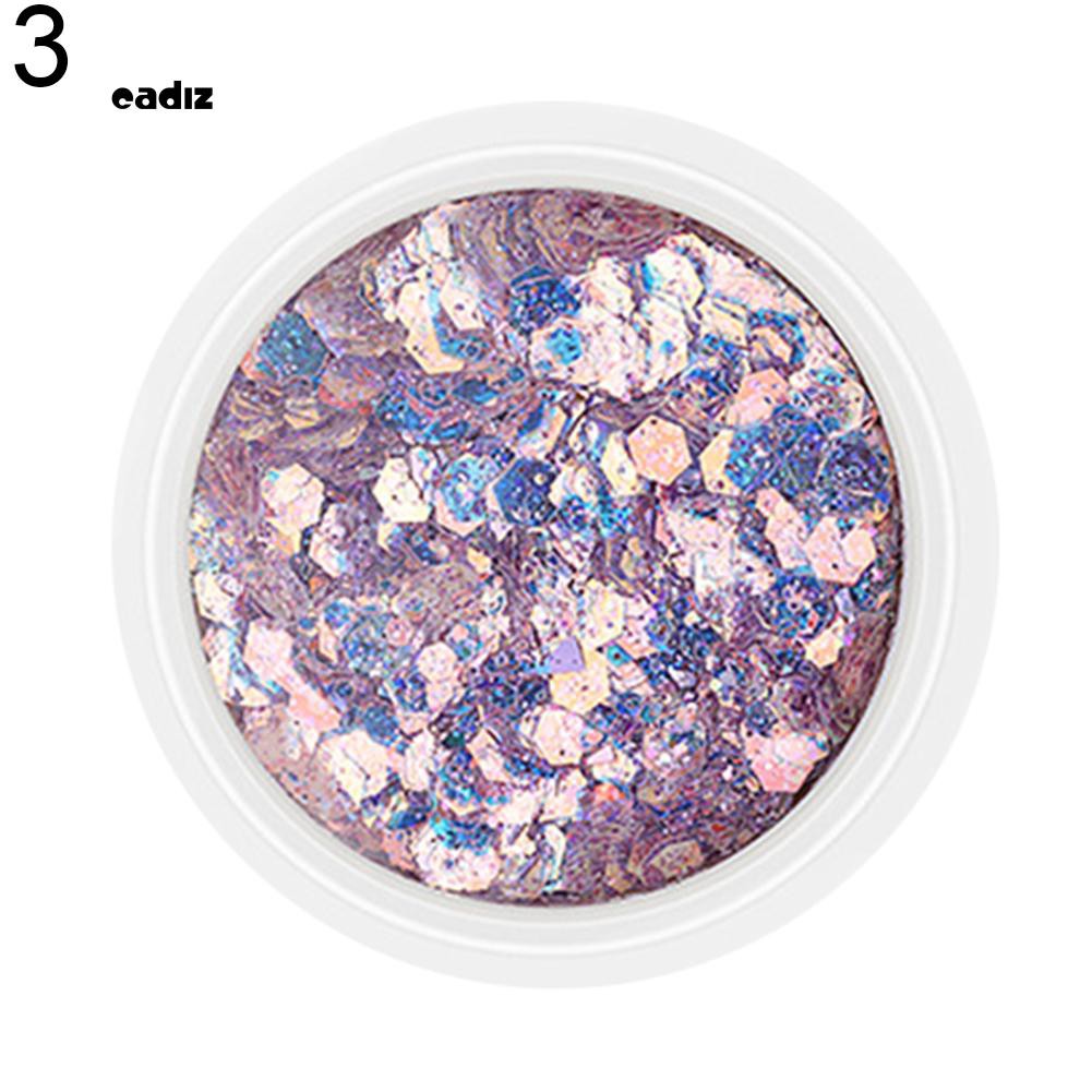 Hộp sequin lấp lánh dùng để trang trí móng nghệ thuật