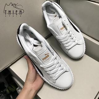 Ảnh thật - Giày Pu-ma trắng đen đế bánh mì