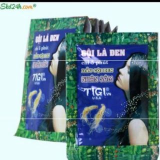 Dầu gội là đen thảo dược nhân sâm (10 gói 23ml/gói)