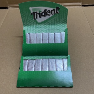 [14 Tép x1,9g][Cam Soài Kiwi] Vỉ Kẹo Cao Su Trident
