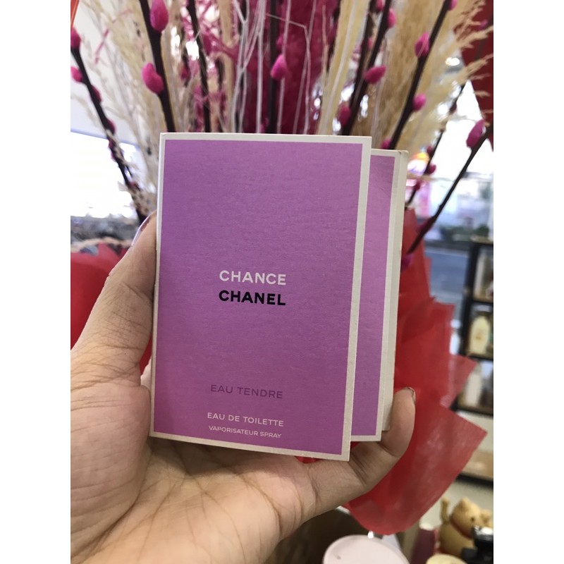 mẫu thử nước hoa chanelchanceeautendreedt1.5ml