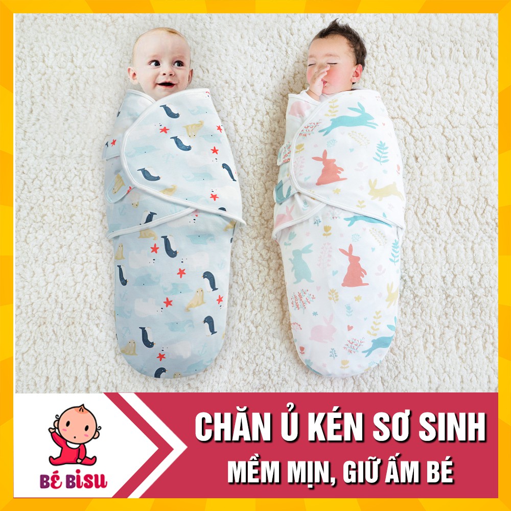 Chăn quấn ủ kén sơ sinh SwaddlerMe cotton