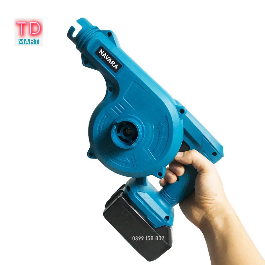 Máy thổi bụi dùng pin 10 cell chân pin makita phổ thông
