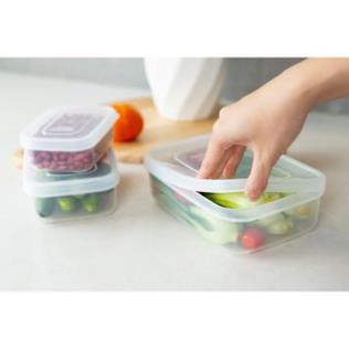 Hộp Nhựa Đựng Thực Phẩm Thức Ăn Hokkaido Chữ Nhật Nhựa Cao Cấp Trong Suốt Bền Kín Chịu Nhiệt Cao Tiêu Chuẩn Nhật