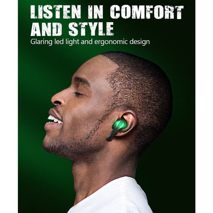 Tai nghe Bluetooth 5.0 G11 chơi game không dây chống nước giảm tiếng ồn cho điện thoại Android cao cấp