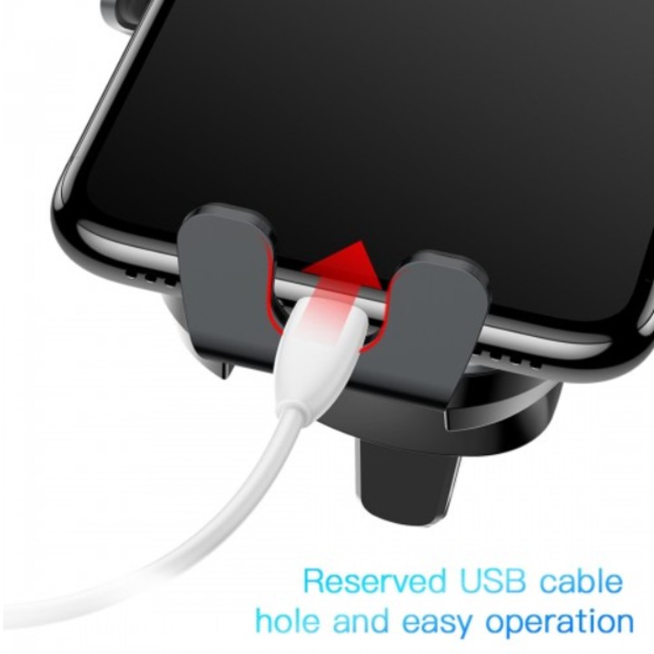 Giá đỡ điện thoại thông minh nhãn hiệu Baseus SUGENT-ZN01 tích hợp cảm biến khóa tự động - Bảo hành 6 tháng | BigBuy360 - bigbuy360.vn