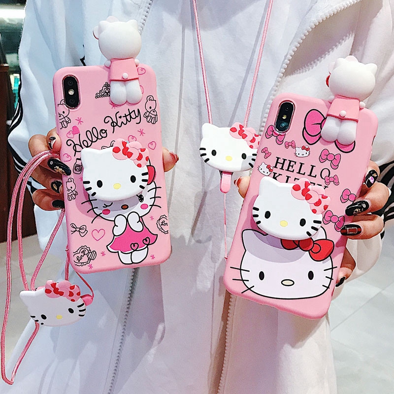 Samsung Galaxy J2 Prime J5 Prime J7 Prime On5 on7 J3 J5 J7 Pro 2017 J2 Pro Hello Kitty socket Case