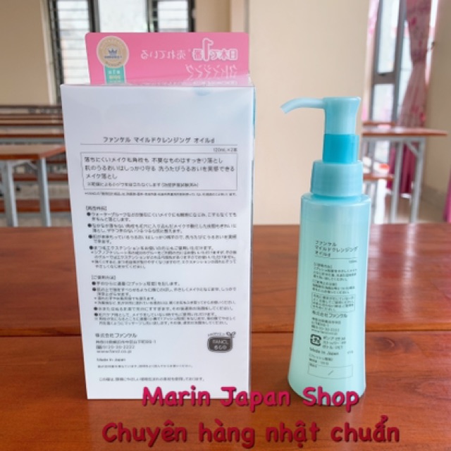 ( Sale 550k-&gt;399k) Dầu tẩy trang Mild Cleansing Oil Fancl Nhật Bản