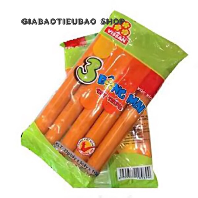 Thùng 20 Gói Xúc Xích 3 Bông Mai Vissan 5 Cây * 105gr