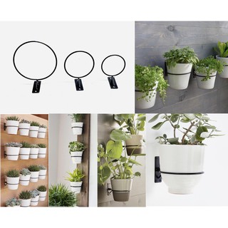 {Giá Tại Xưởng} Combo 10 Vòng Sắt Sơn Tĩnh Điện Treo Chậu Cây đường kính 8cm 10 cm 12 cm 14 cm