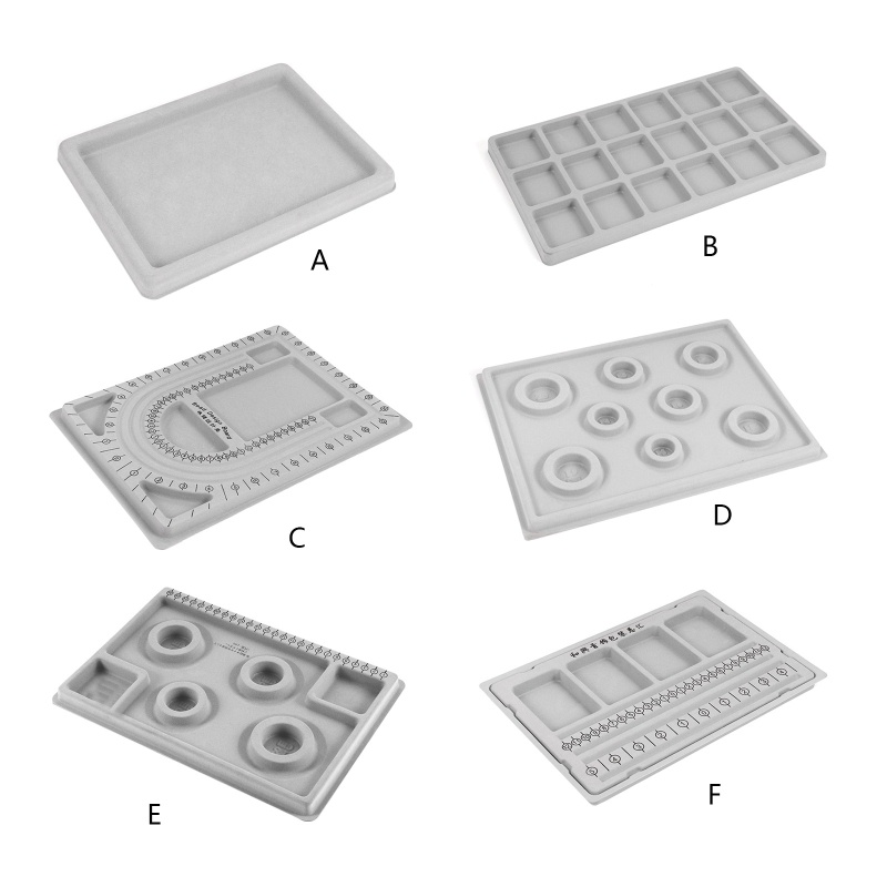 Khay Đựng Hạt Làm Trang Sức Màu Xám Thu Hút Dễ Sử Dụng