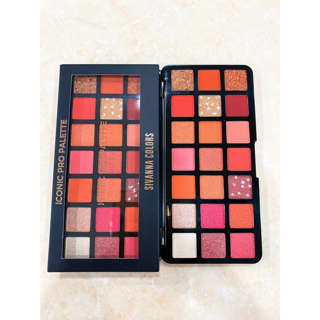 Bảng 21 Ô Phấn Mắt Sivanna Iconic Pro Palette HF384 Thái Lan