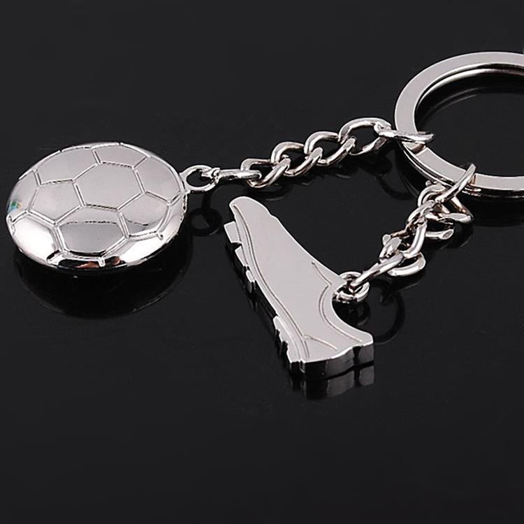 Móc Khóa Kim Loại Hình Giày Đá Bóng