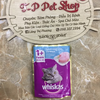 Pa tê whiskas chó mèo trưởng thành 85gram