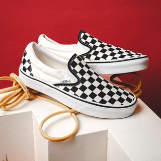 VANS VAULT CHECKERBOARD SLIP ON
