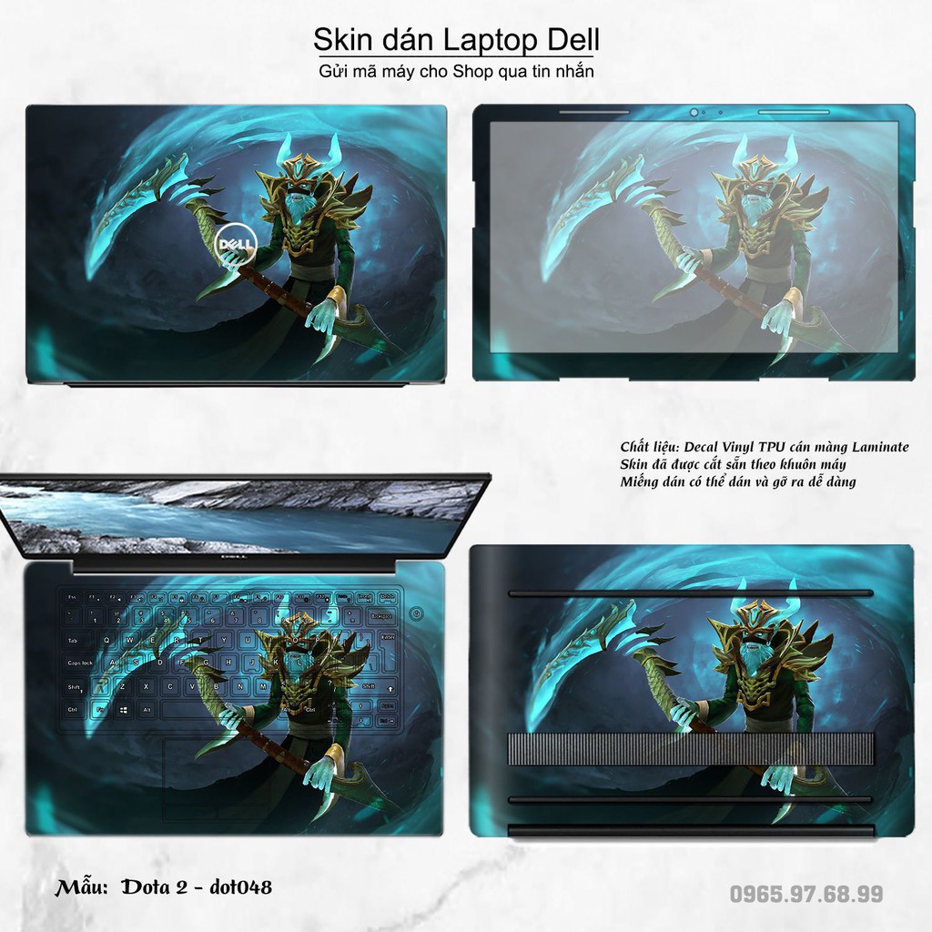 Skin dán Laptop Dell in hình Dota 2 _nhiều mẫu 8 (inbox mã máy cho Shop)