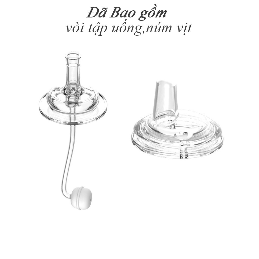 Bình Sữa BOCBOC và AYMER 3 Trong 1,chống sặc,chống đầy hơi có tay cầm cho bé dung tích 240ml