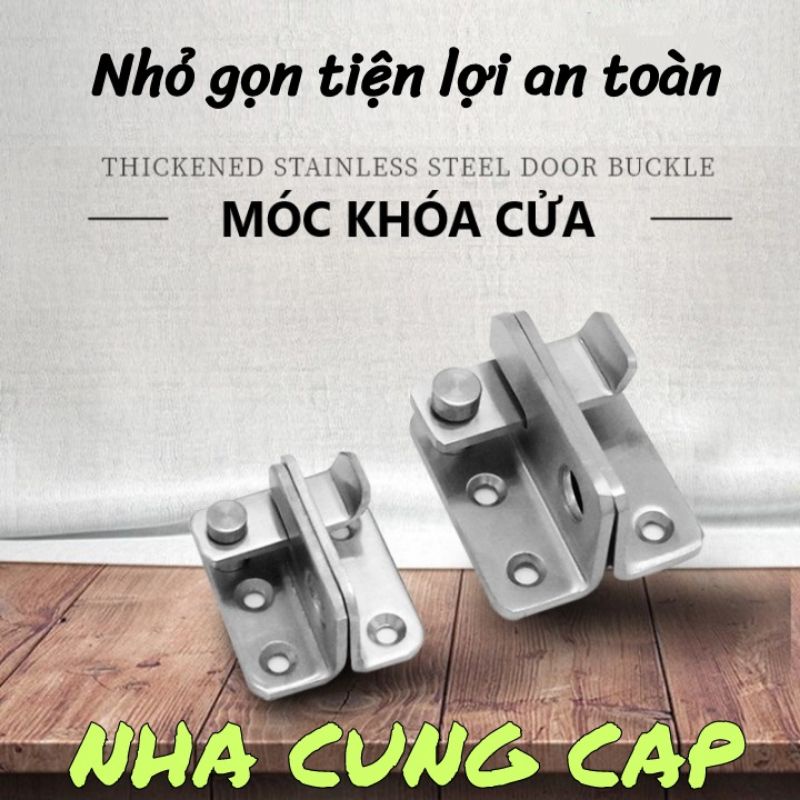 CHỐT KHÓA CỬA GẠT AN TOÀN INOX TIỆN LỢI